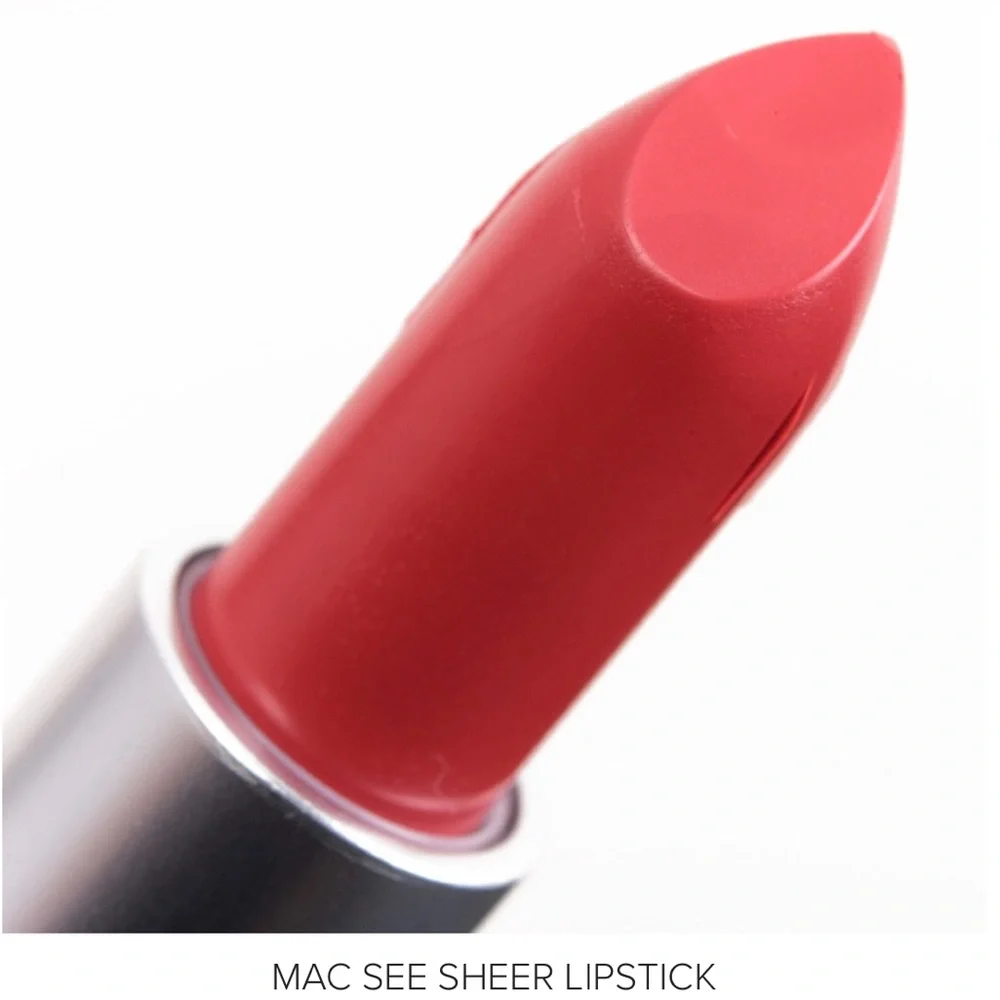 MAC Lustreglass Sheer-Shine Lipstick in See Sheer
